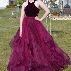 Alyce Paris Two-Piece Formal Dress